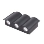 Εξωτερικό Αδιάβροχο Φωτιστικό Τοίχου Αλουμινίου 6W 3000K 85-265V electronistas.gr