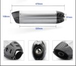 Universal Τελικό Εξάτμισης Carbon – Ασημί electronistas.gr