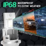 Σετ 2τμχ Προβολείς XENON Αυτοκινήτου 90W 6000-7000K IP68 electronistas.gr