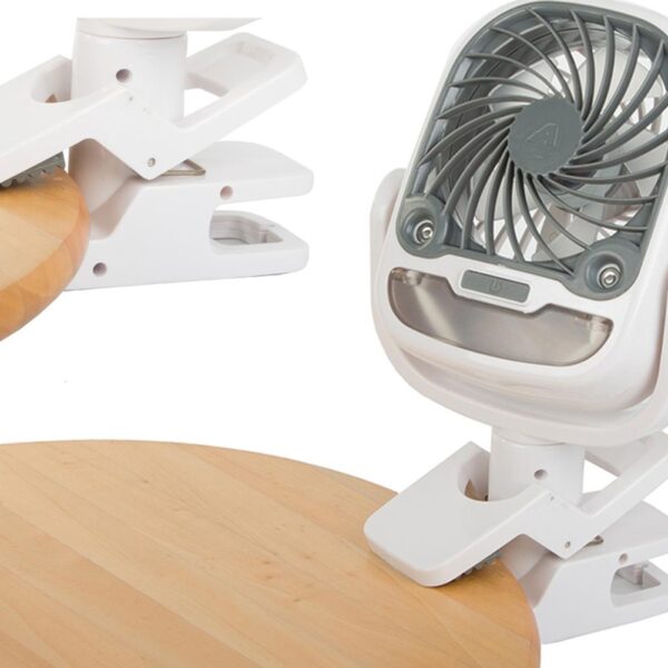 Mini Φορητό Κλιματιστικό Air Cooler Με LED RGB & Μπαταρία 2000mAh electronistas.gr