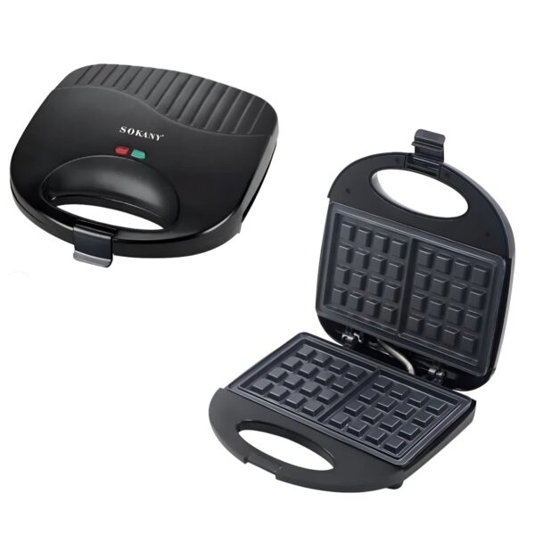 Βαφλιέρα Με Αντικολλητικές Πλάκες 750W electronistas.gr