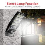 Αδιάβροχο Ηλιακό Φωτιστικό Εξωτερικού Χώρου Με IP Camera electronistas.gr