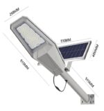 Ηλιακός Προβολέας 600W Με Τηλεχειριστήριο & Ηλιακό Panel – IP67 electronistas.gr