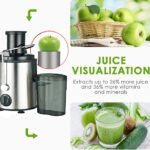 Αποχυμωτής 800W Inox Με 2 Ταχύτητες 800ml electronistas.gr