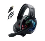 Ακουστικά Over Ear Gaming Headset Mε USB & RGB Φωτισμό electronistas.gr