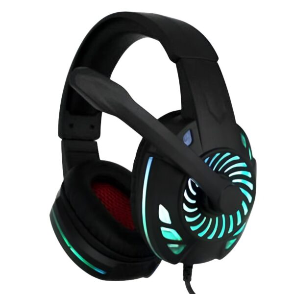 Ακουστικά Over Ear Gaming Headset Mε USB & RGB Φωτισμό electronistas.gr