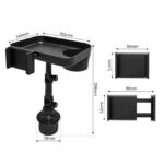 Δίσκος Φαγητού Αυτοκινήτου Με Θήκη Ποτηριού & Κινητού electronistas.gr