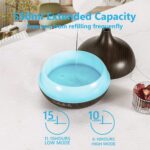 LED Συσκευή Αρωματοθεραπείας Υπερήχων Με Τηλεχειριστήριο electronistas.gr