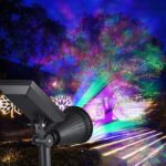 Ηλιακός Προβολέας Καρφωτός & Επιτοίχιος 7 LED RGB 3W IP65 electronistas.gr