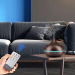 LED Συσκευή Αρωματοθεραπείας Υπερήχων Με Τηλεχειριστήριο electronistas.gr