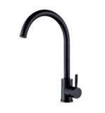 Αναμεικτική Βρύση Κουζίνας Μαύρο Ματ 36cm electronistas.gr