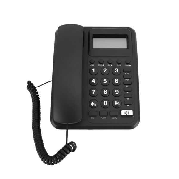 Ενσύρματο Σταθερό Τηλέφωνο Με Οθόνη LCD & Hands-free Λειτουργία electronistas.gr