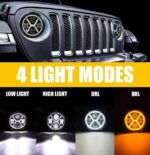 LED Προβολέας Universal 7" 70W – Αδιάβροχος IP68 electronistas.gr