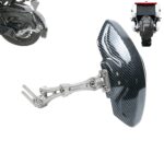 Προφυλακτήρας Πίσω Τροχού Μοτοσυκλέτας Universal Mε Βάση 360° electronistas.gr
