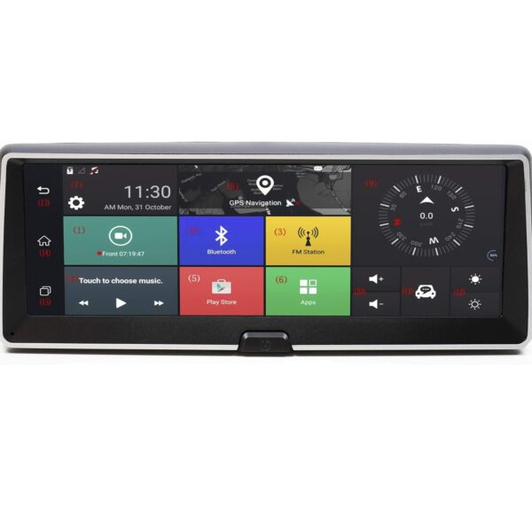 Σύστημα Πλοήγησης Αυτοκινήτου Android Με Οθόνη 7″, GPS, 1GB RAM/16GB ROM & Πίσω Κάμερα electronistas.gr
