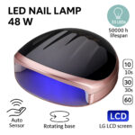Φουρνάκι Νυχιών LED 48W Με 33 Διπλές Λάμπες & Οθόνη LCD electronistas.gr