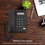 Ενσύρματο Σταθερό Τηλέφωνο Με Οθόνη LCD & Hands-free Λειτουργία electronistas.gr