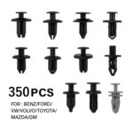 Σετ 350τμχ Πλαστικά Κλιπς Συγκράτησης Αυτοκινήτου electronistas.gr