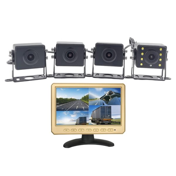 Σύστημα Παρακολούθησης Για Φορτηγά Με 4 Κάμερες HD & Οθόνη 10.1’’ electronistas.gr