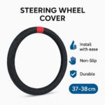 Κάλυμμα Τιμονιού Αυτοκινήτου 37/38cm – PVC & TPR electronistas.gr