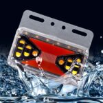 Σετ 2τμχ Αδιάβροχα Φώτα Όγκου Φορτηγών LED 24V – Πορτοκαλί electronistas.gr