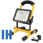 Επαναφορτιζόμενος Προβολέας Εργασίας LED 50W 24SMD electronistas.gr