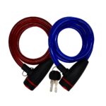Κλειδαριά Ποδηλάτου / Μοτοσικλέτας Κουλούρα με 2 Κλειδιά 12mm x 120cm electronistas.gr