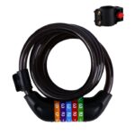 Κλειδαριά Ποδηλάτου / Μοτοσικλέτας Κουλούρα με Κωδικό 12mm x 120cm electronistas.gr