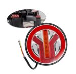 Φως Φορτηγού LED Αδιάβροχο 12-24V Φ140x38mm – Πίσω Φως & Φλας electronistas.gr