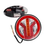 Φως Φορτηγού LED Αδιάβροχο 12-24V Φ140x38mm – Πίσω Φως & Φλας electronistas.gr