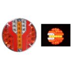 Φώς Φορτηγού LED Αδιάβροχο 12-24V Φ140x38mm electronistas.gr