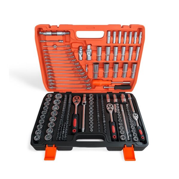 Σετ 216τμχ Εργαλείων Καστάνιας Με Βαλιτσάκι (1/4″, 3/8″ & 1/2″) electronistas.gr