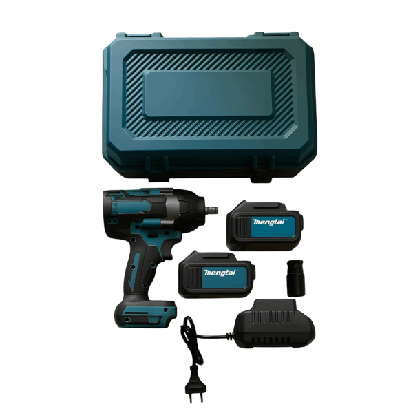 Κρουστικό Μπουλονόκλειδο Μπαταρίας 98V – 800Nm, 1/2", Με 2 Μπαταρίες electronistas.gr