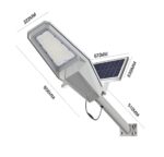 Ηλιακό Φωτιστικό Δρόμου 1000W με Τηλεχειριστήριο IP67 electronistas.gr