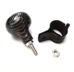 Τεμπέλης Τιμονιού Αυτοκινήτου Carbon Universal electronistas.gr