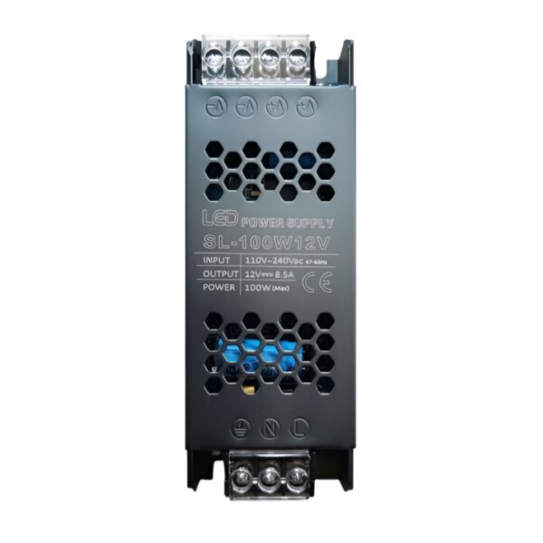 Τροφοδοτικό 12V 8.5A 100W Αλουμινίου electronistas.gr