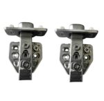 Σετ 2τμχ Μεντεσέδες Επίπλων Soft-Close Ανοξείδωτοι electronistas.gr