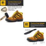 Μποτάκια Εργασίας Αδιάβροχα με Αντιολισθητικό Πάτο & Ενισχυμένη Προστασία electronistas.gr