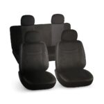 Σετ 10τμχ Καλύμματα Καθισμάτων Αυτοκινήτου Μαύρο electronistas.gr