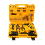 Σετ Εργαλείων 63τμχ με Δραπανοκατσάβιδο 21V & Μπαταρία Λιθίου electronistas.gr