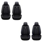 Σετ 2τμχ Καλύμματα Μπροστινών Καθισμάτων Αυτοκινήτου Δερματίνη electronistas.gr