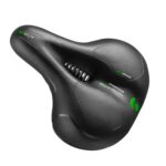 Πλατιά Αντικραδασμική Σέλα Ποδηλάτου 250x200mm με Ανακλαστικό Φως electronistas.gr