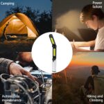 Επαναφορτιζόμενος Σπαστός Φακός LED με Γάντζο & Μαγνήτη electronistas.gr