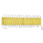 Αδιάβροχη Πλακέτα LED Αλυσίδα 20 Λωρίδες SMD 2835 12V – Κίτρινο electronistas.gr