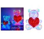 Φωτιστικό LED Αρκουδάκι με Εφέ Φωτισμού & Κουμπί Ρύθμισης 25cm electronistas.gr