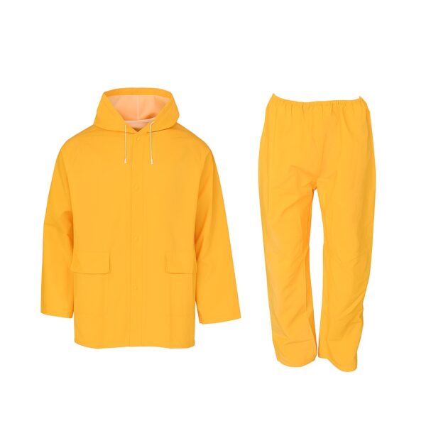 Αδιάβροχο Σετ PVC – Κίτρινο, Μεγέθη L-XXXL electronistas.gr