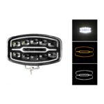 Προβολέας LED Αυτοκινήτου 10″ 10 LED 150W – Λευκό / Πορτοκαλί – IP68 electronistas.gr