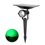 Ηλιακό Προβολάκι Καρφωτό 5W – Πράσινο electronistas.gr