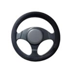 Κάλυμμα Τιμονιού Αυτοκινήτου Μαύρο 38cm electronistas.gr