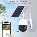 Αδιάβροχη Ηλιακή Κάμερα Wi-Fi 4G IP66 Full HD+ 5MP